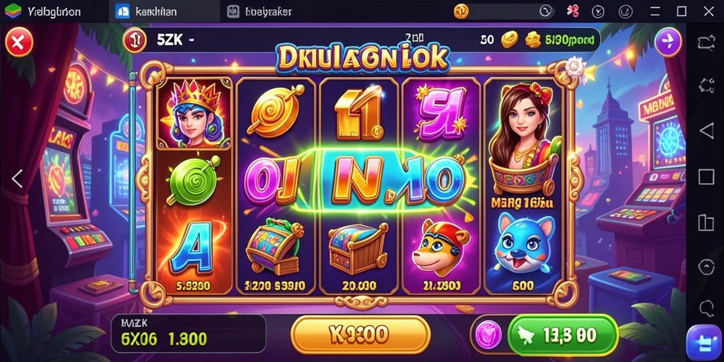 Tampilan gameplay menarik dari 5ZK dengan grafik memukau.