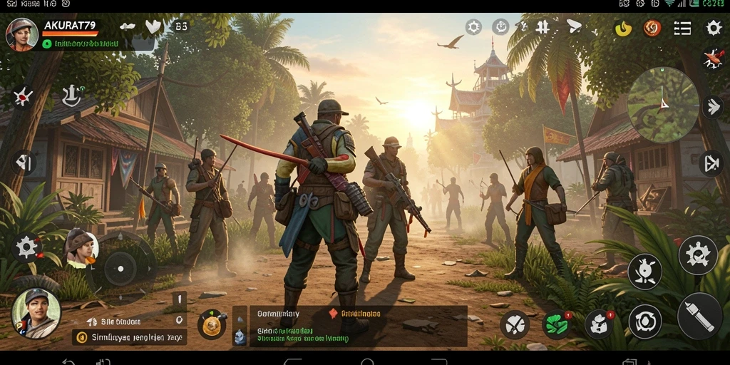 Gameplay AKURAT79 menunjukkan interaksi sosial yang dinamis.