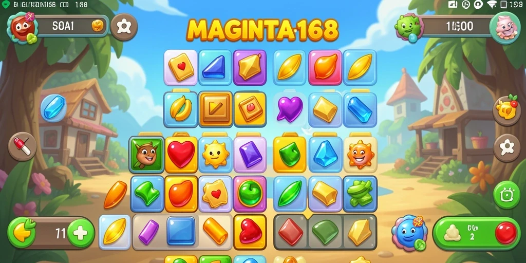 Tampilan gameplay menarik dari BAGINTA168 yang penuh warna.