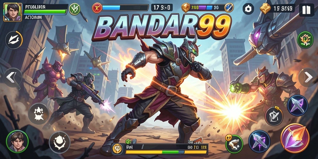 Tampilan menyeramkan dari gameplay BANDAR99 yang penuh aksi.