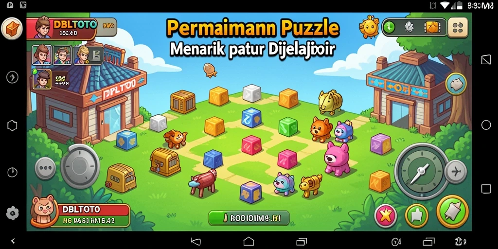 Tampilan gameplay seru dari DBLTOTO yang penuh tantangan.
