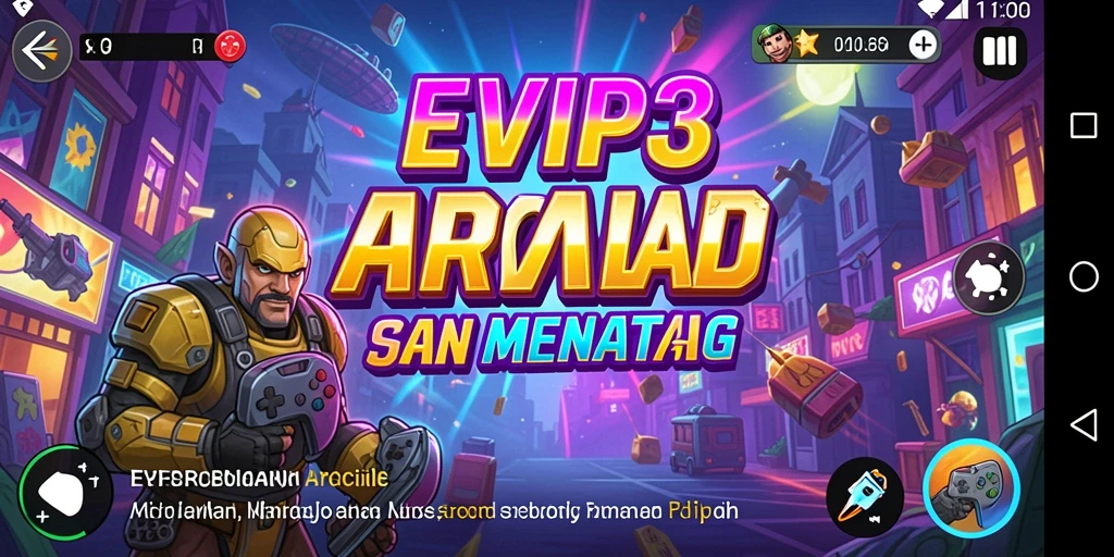 Screenshot gameplay EVIP3 yang seru dan menegangkan.