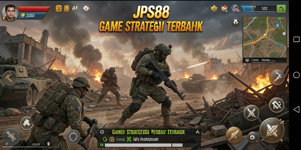 Tampilan gameplay JPS88 yang seru dan menarik.
