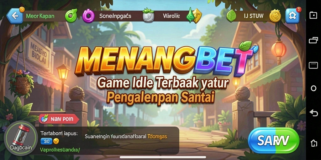 Tampilan gameplay <strong>MENANGBET</strong> yang interaktif dan santai.