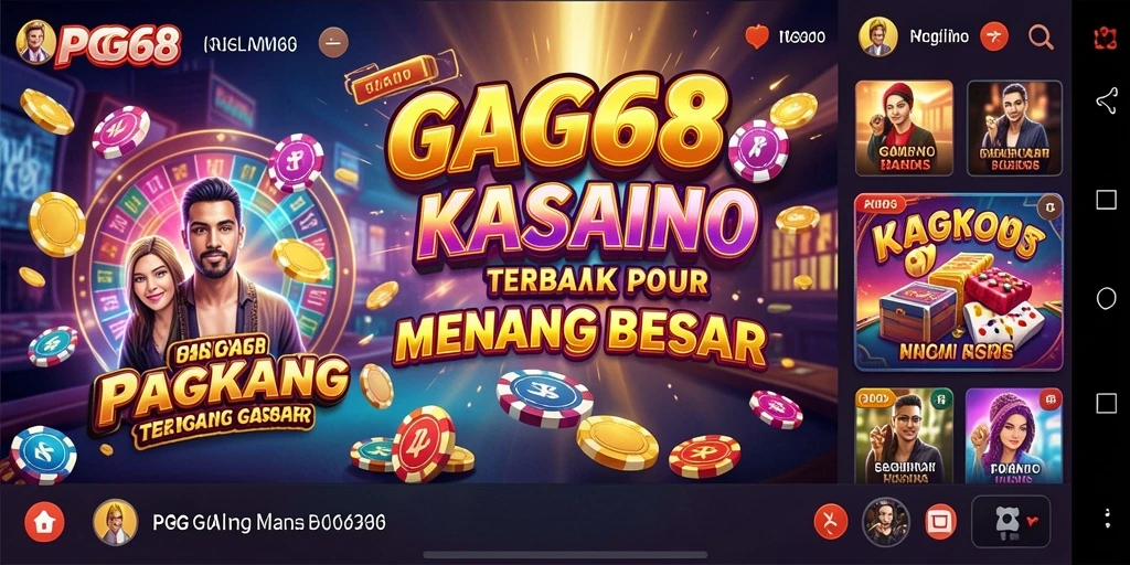 Gameplay seru di PGG68 dengan berbagai permainan kasino yang menarik.