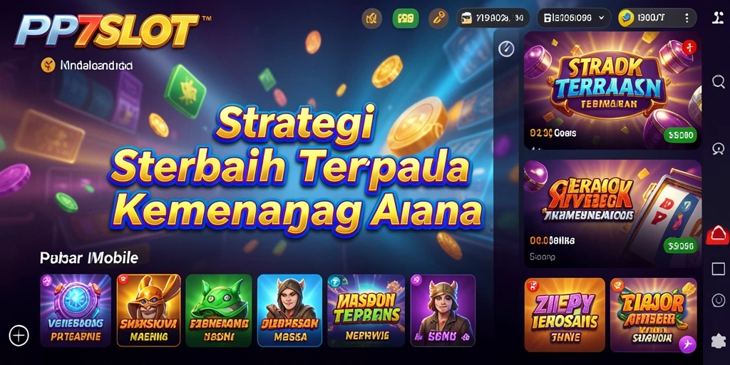 Gameplay PP7SLOT yang menantang dalam aksi strategi.