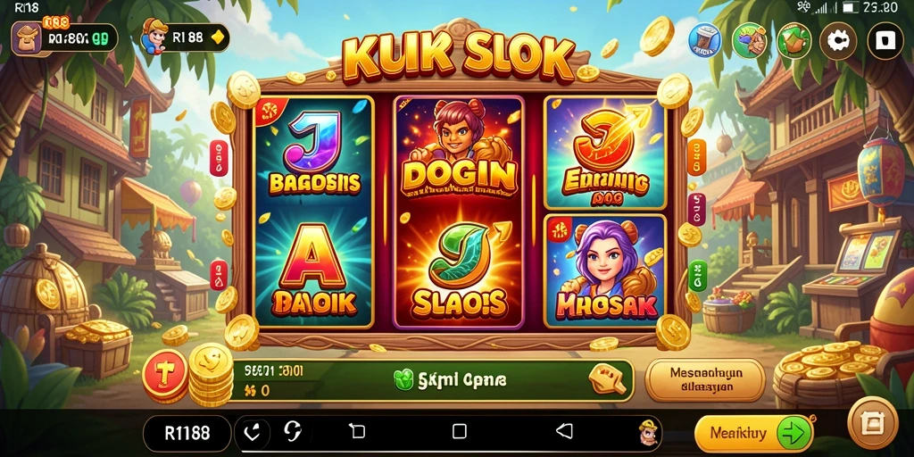 Tampilan menarik dari gameplay RI188 yang seru dan penuh warna.