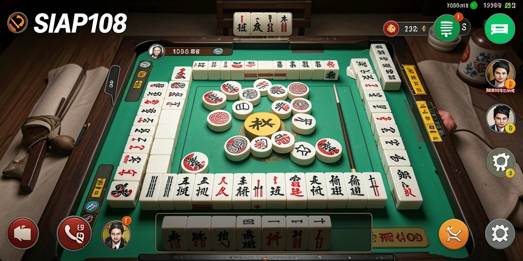 Tampilan permainan Mahjong yang seru dan menarik di SIAP108.