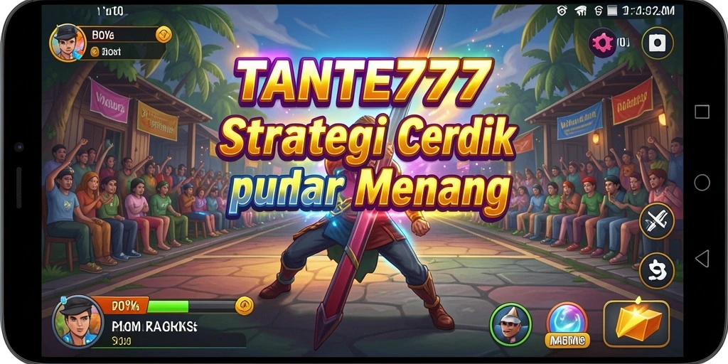 Gameplay menarik dalam TANTE777 menunjukkan pertempuran strategi yang intens.